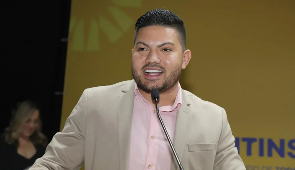 O secretário de Estado dos Esportes e Juventude, Atos Gomes, parabenizou os participantes e reforçou a importância da competição. Foto: Adilvan Nogueira/Governo do Tocantins