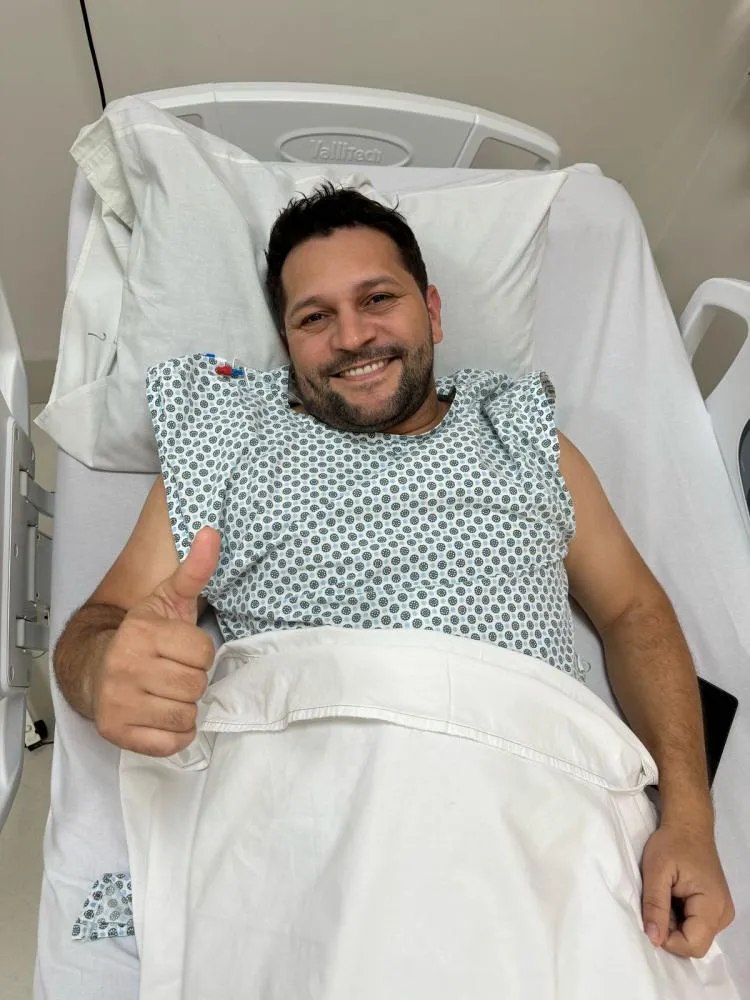 Vereador Rubens tranquiliza população palmense após procedimento médico