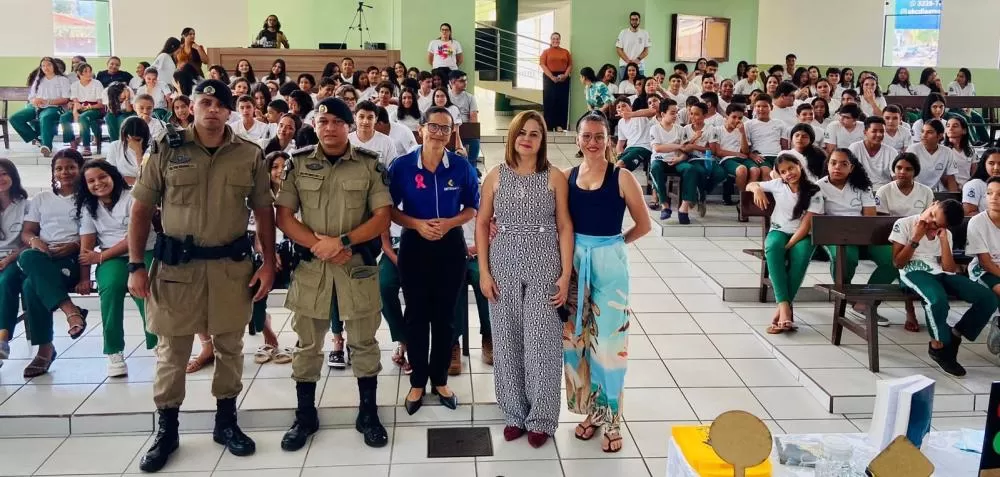 Detran/TO leva ações educativas sobre segurança no trânsito a estudantes tocantinenses