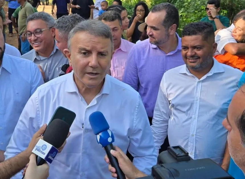 Vereador Balaio participa da assinatura da ordem de serviço para construção de Ponte em Taquaruçu