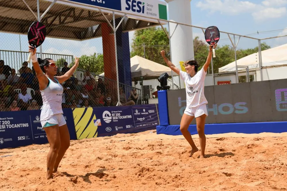 SESI realiza Torneio Internacional de Beach Tennis em Palmas