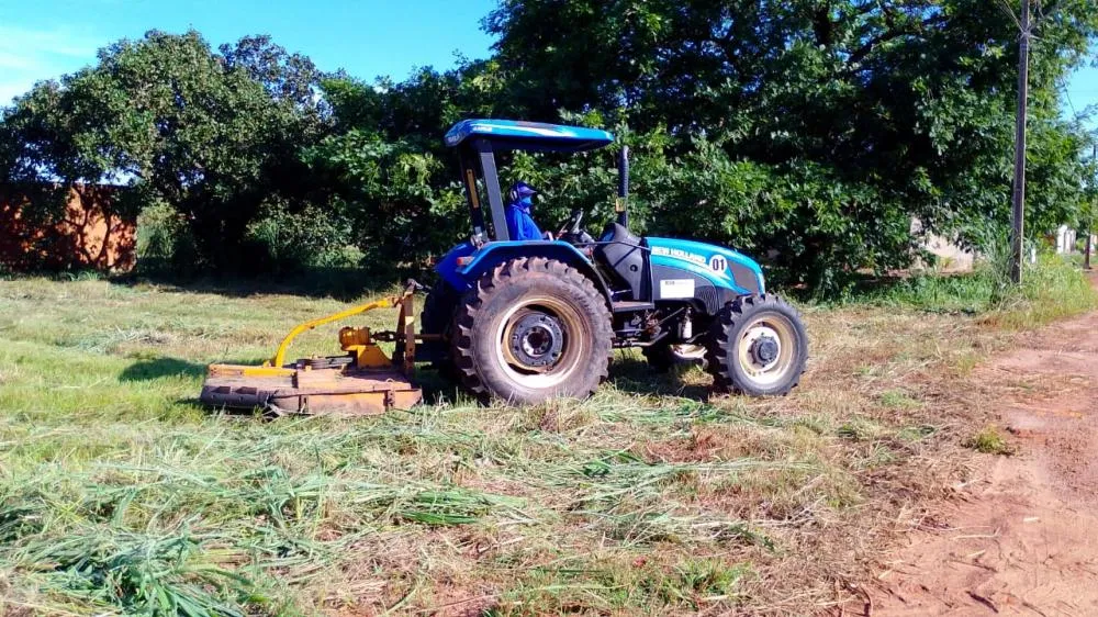 Zeladoria Urbana: serviços de roçagem avançam no Jardim Bela Vista e outras regiões de Palmas