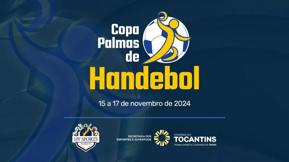 Governo do Tocantins prorroga as inscrições da Copa Palmas de Handebol