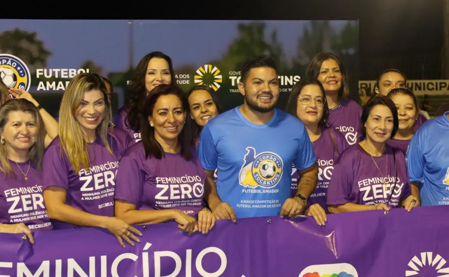 Governo lança campanha pelo Feminicídio Zero durante abertura do Copão Tocantins