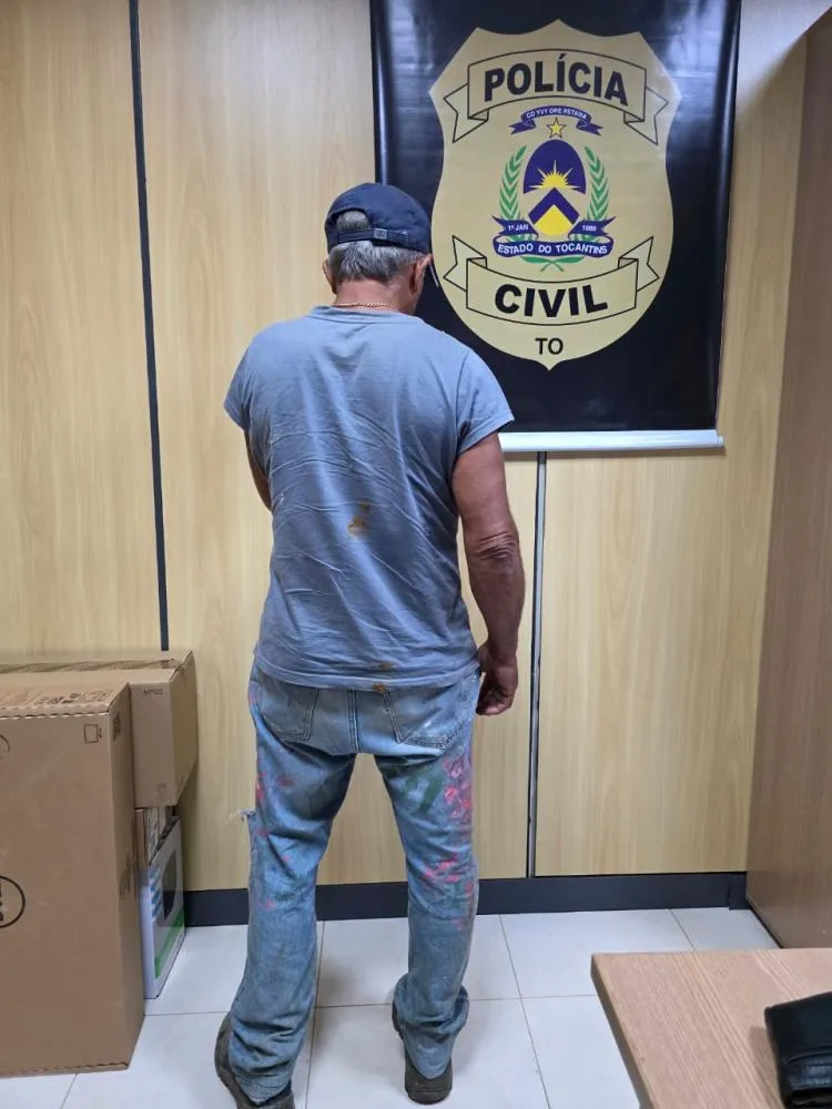Polícia Civil prende homem investigado pela prática de furtos na região central de Palmas 