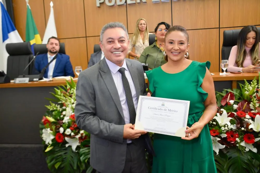 Marilon Barbosa reafirma compromisso com a liberdade de imprensa e homenageia a jornalista Sônia Pugas