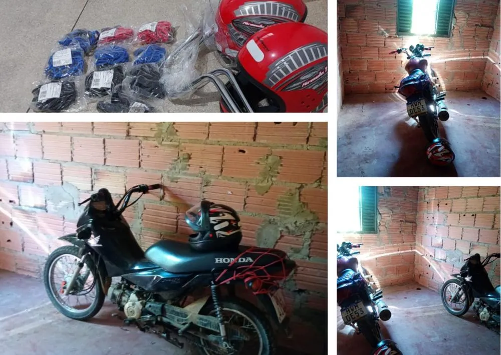 Em ação rápida, Polícia Civil recupera motocicletas furtadas de loja em Miracema