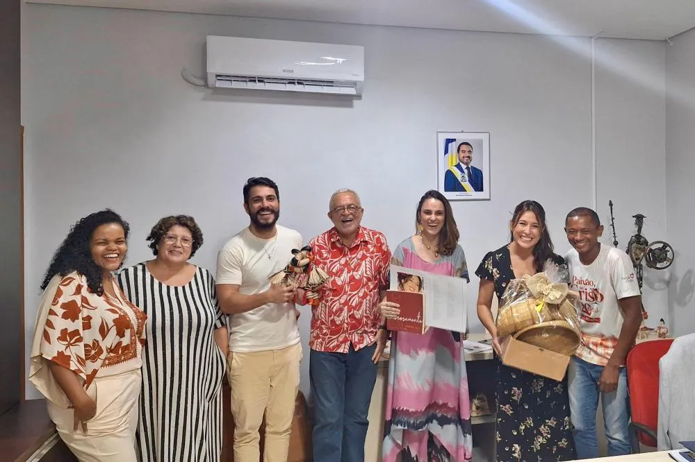 Governo do Tocantins recebe equipe do espetáculo da Paixão de Cristo
