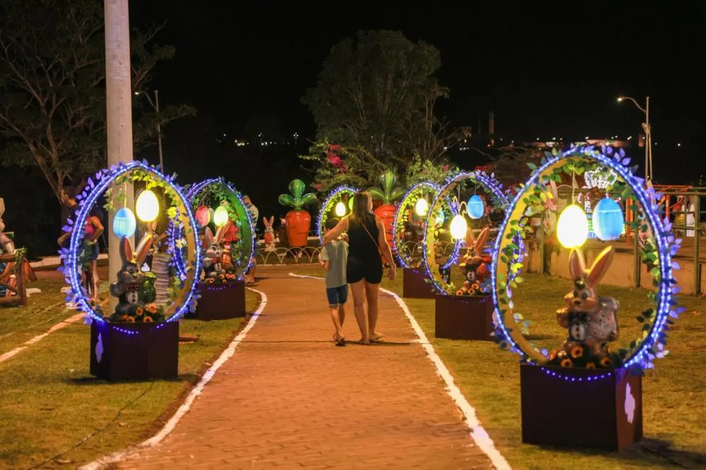 Páscoa dos Sonhos segue até domingo, 20, no Parque Cesamar