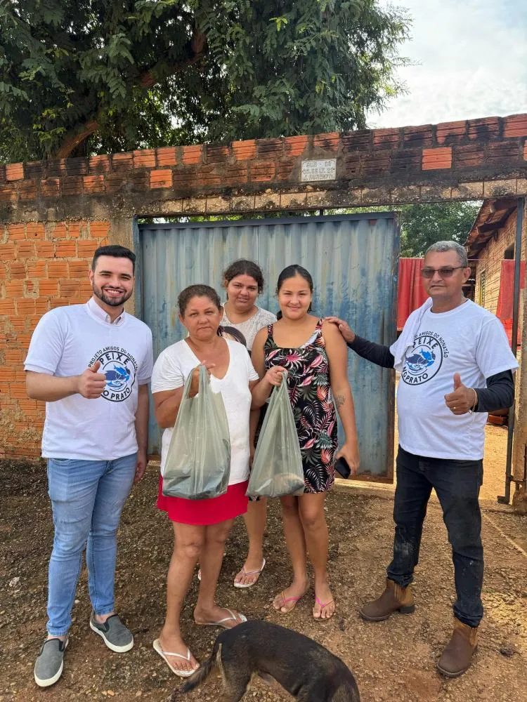 Vereador Nonatão da 4 realiza 6ª edição do projeto “Peixe no Prato” e beneficia 185 famílias na região sul de Palmas
