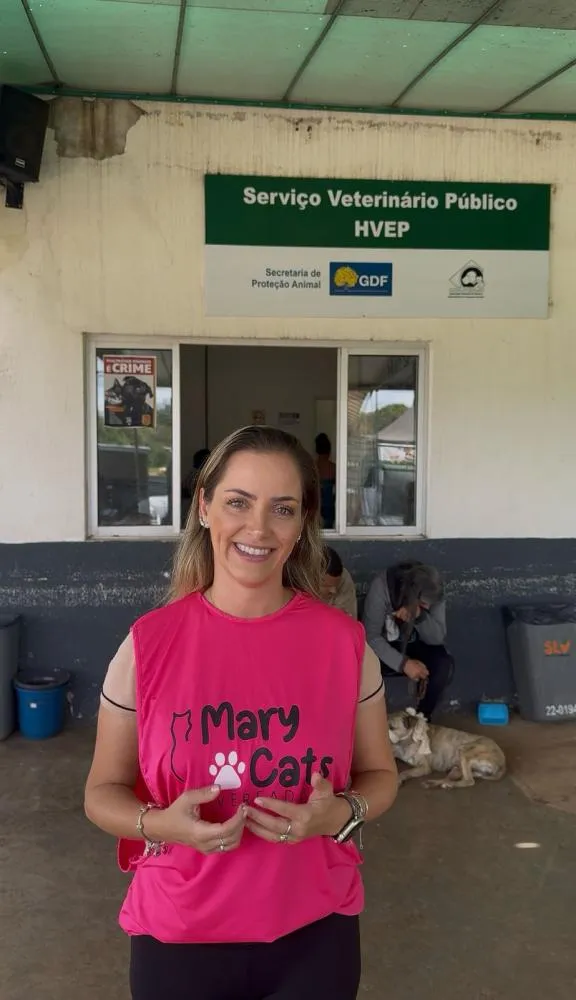 MaryCats da Causa Animal visita hospital veterinário público no DF