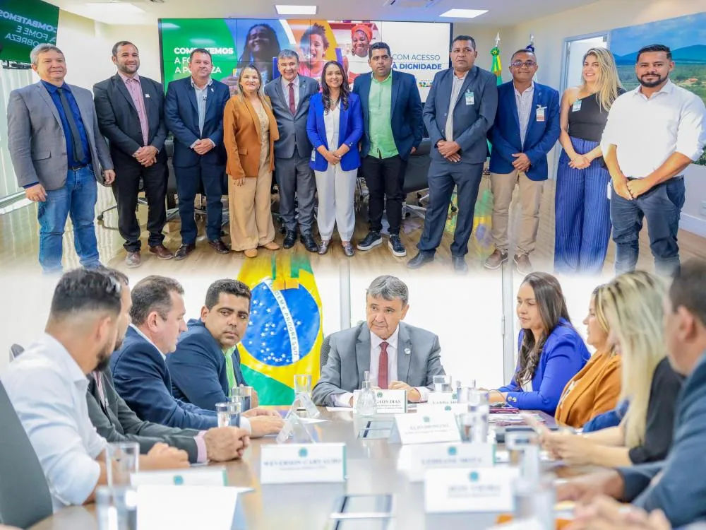Deputada Vanda Monteiro lidera comitiva de prefeitos em encontro com o Ministro Wellington Dias, em Brasília 