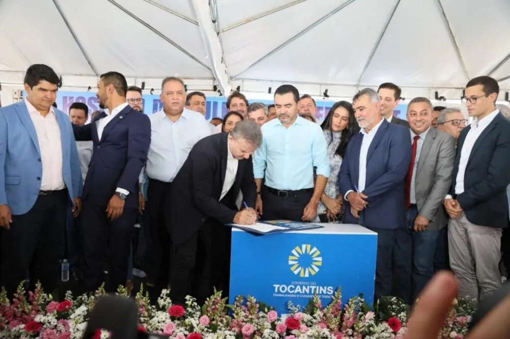 Marilon Barbosa prestigia assinatura da Ordem de Serviço do Hospital da Mulher e Maternidade Estadual