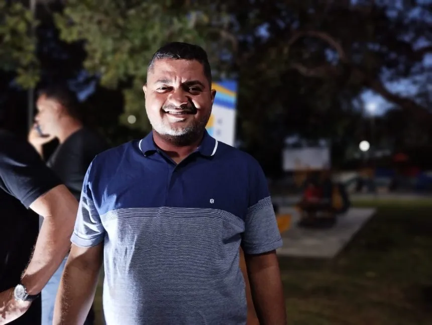 Vereador Balaio participa da inauguração da nova praça da Arso 41 em celebração aos 36 anos de Palmas