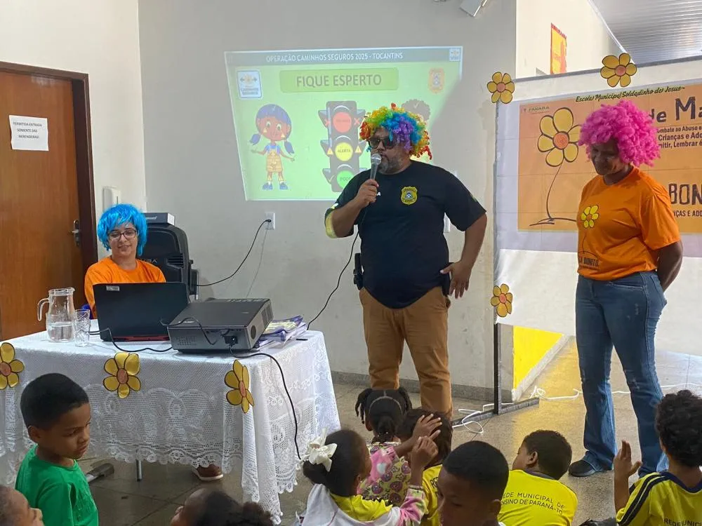 Operação Caminhos Seguros leva ações educativas para 500 crianças em Paranã