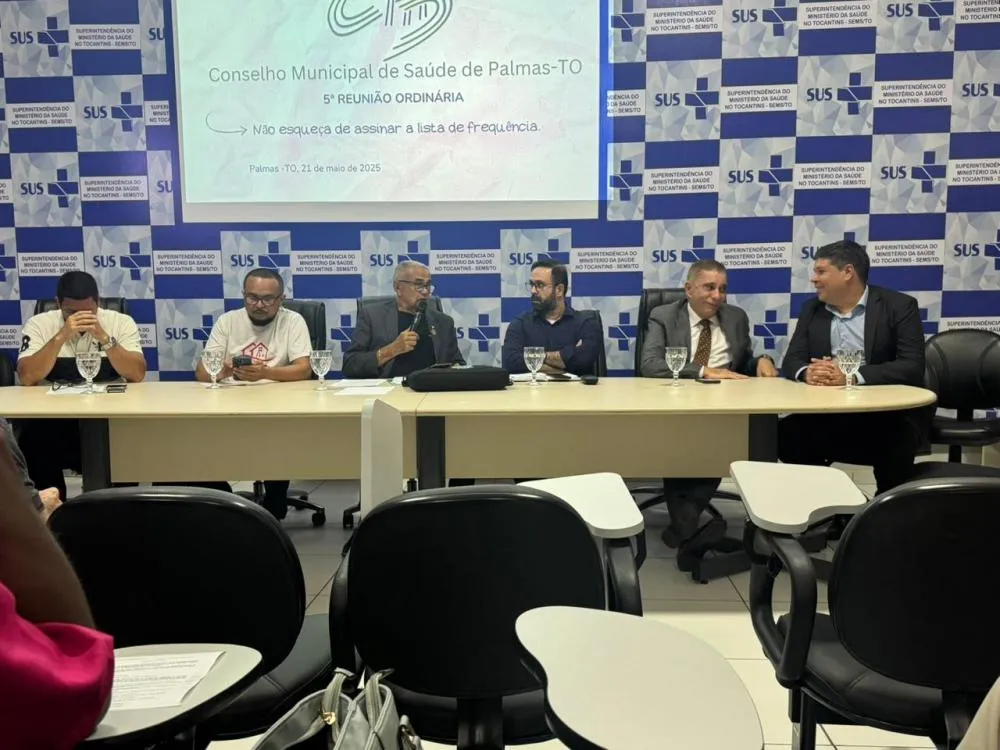 Vereador Léo da Saúde participa de reunião do Conselho Municipal de Saúde de Palmas e defende ampliação da atenção primária