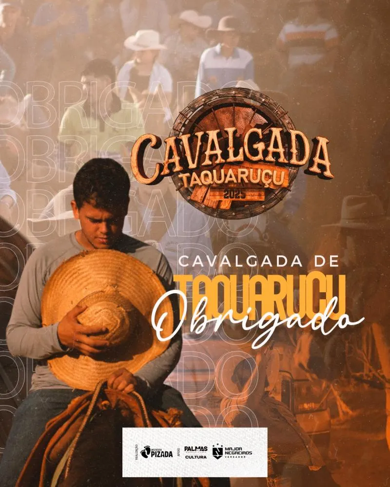 Cavalgada de Taquaruçu 2025: Uma reunião dos amantes da tradição e da cultura local