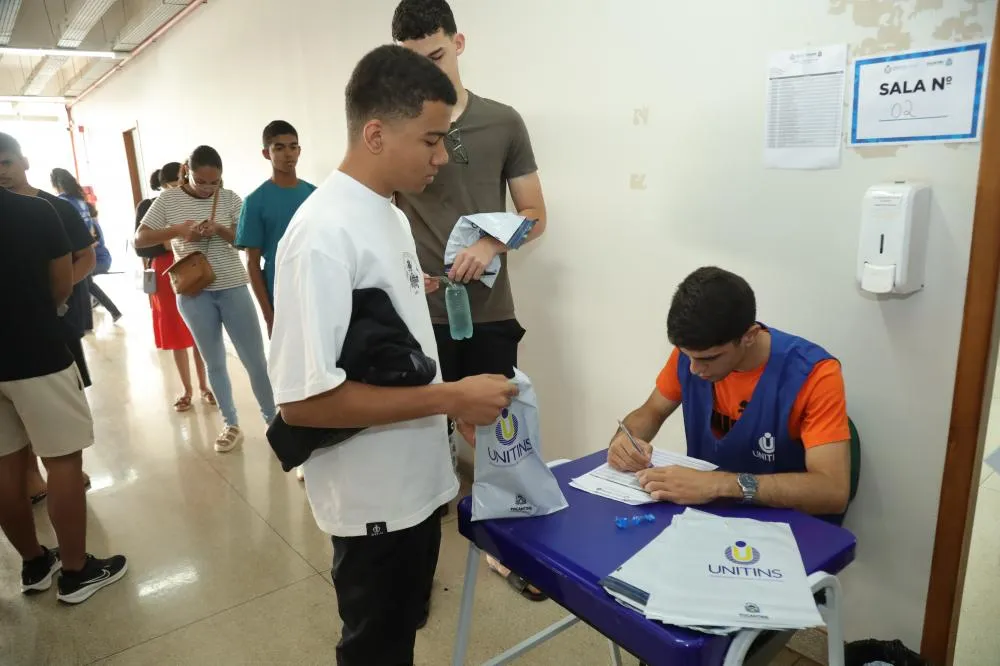 Vestibular 2025/2 da Unitins é aplicado neste domingo, 8