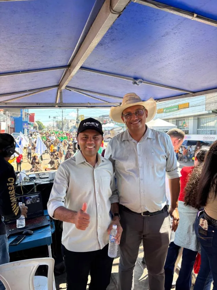 Moisemar Marinho marca presença na XXXV Cavalgada de Araguaína e reforça apoio às tradições e à economia local