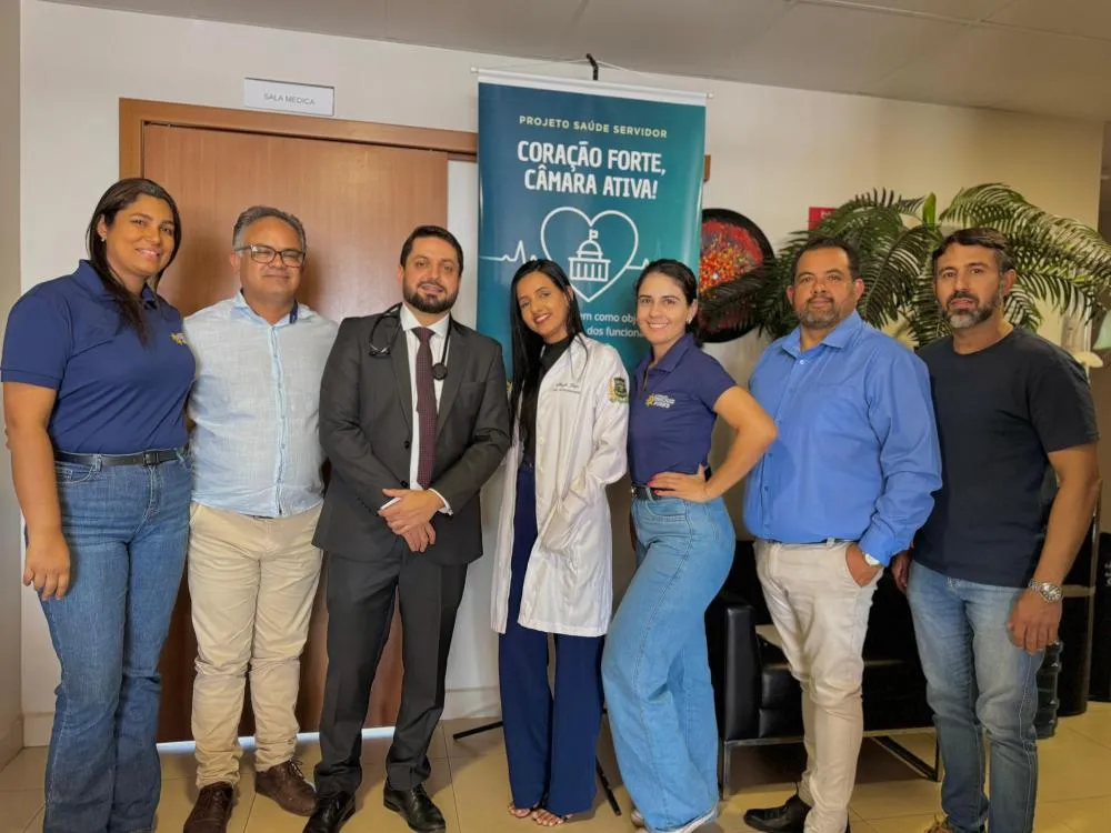 Projeto “Coração Forte, Câmara Ativa” promove cuidado e prevenção à saúde dos servidores da Câmara de Palmas