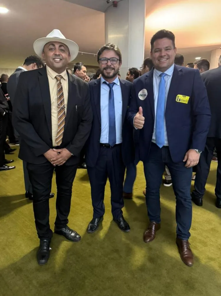 Vereador Walter Viana participa em Brasília do lançamento da federação entre PRD e Solidariedade