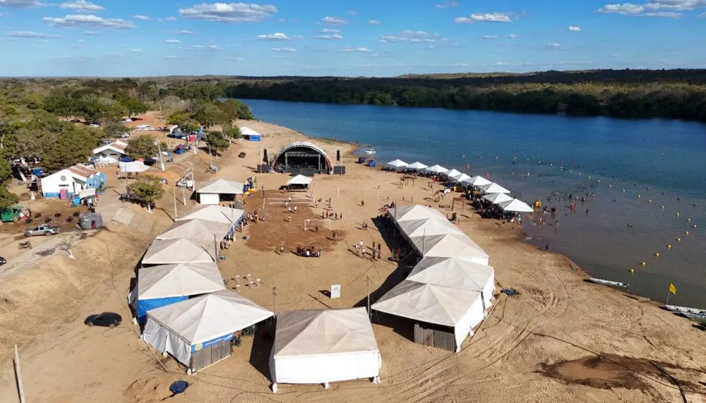 Governo do Tocantins fortalece temporada de praia em Paranã e Aliança