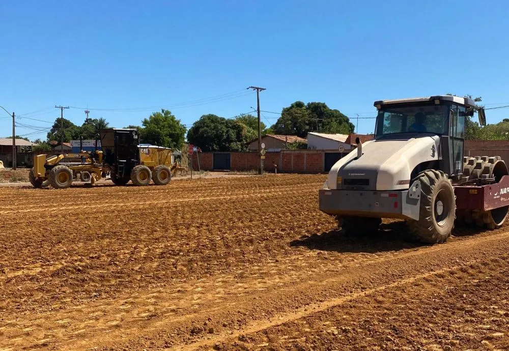 Prefeitura inicia serviços de terraplanagem para construção do Centro de Convivência do Taquari