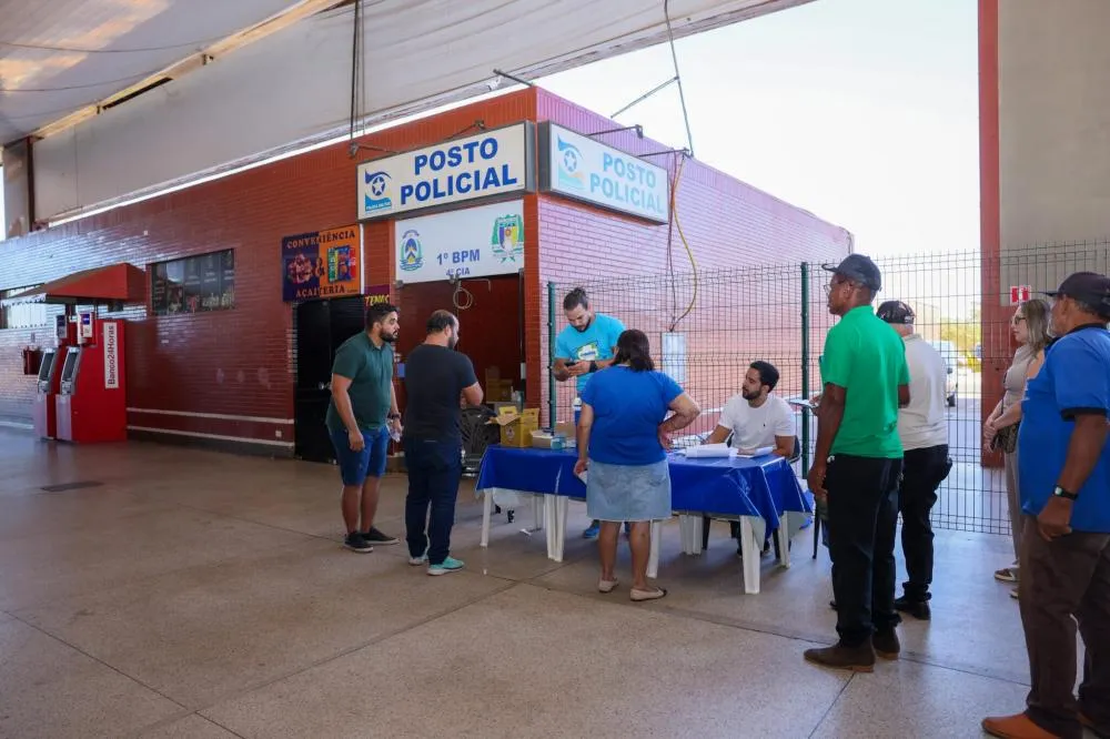 Palmas segue com barreira sanitária contra o sarampo no Terminal Rodoviário