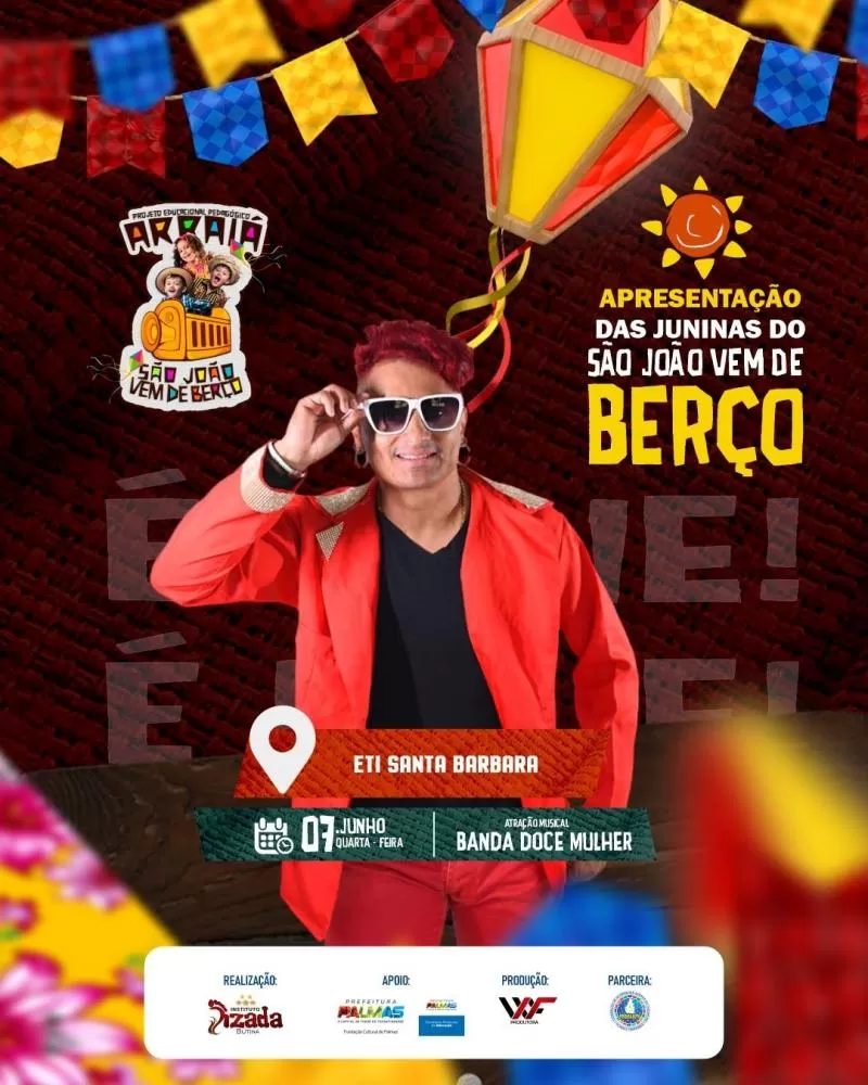 Hoje acontece o ARRAIÁ DA BARBÁRA na ETI SANTA BÁRBARA às 18h30