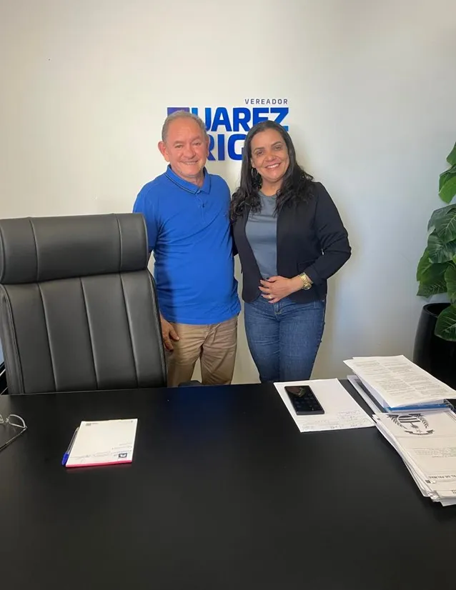 Vereador Juarez Rigol recebe presidente do Sindicato dos Taxistas para ouvir demanda da categoria