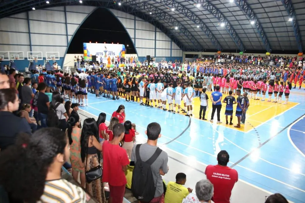 Estado realiza cerimônia de abertura da etapa estadual do 34º Jogos Estudantis do Tocantins, em Palmas