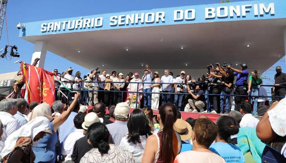 Governador Wanderlei Barbosa participa da tradicional missa campal do Senhor do Bonfim