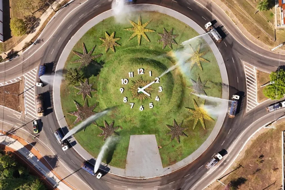 Relógio das Flores passará por reparos após depredação em Palmas