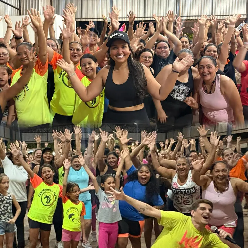 Deputada Vanda Monteiro lota feira do Jardim Taquari durante lançamento do projeto “Palmas para a Zumba”