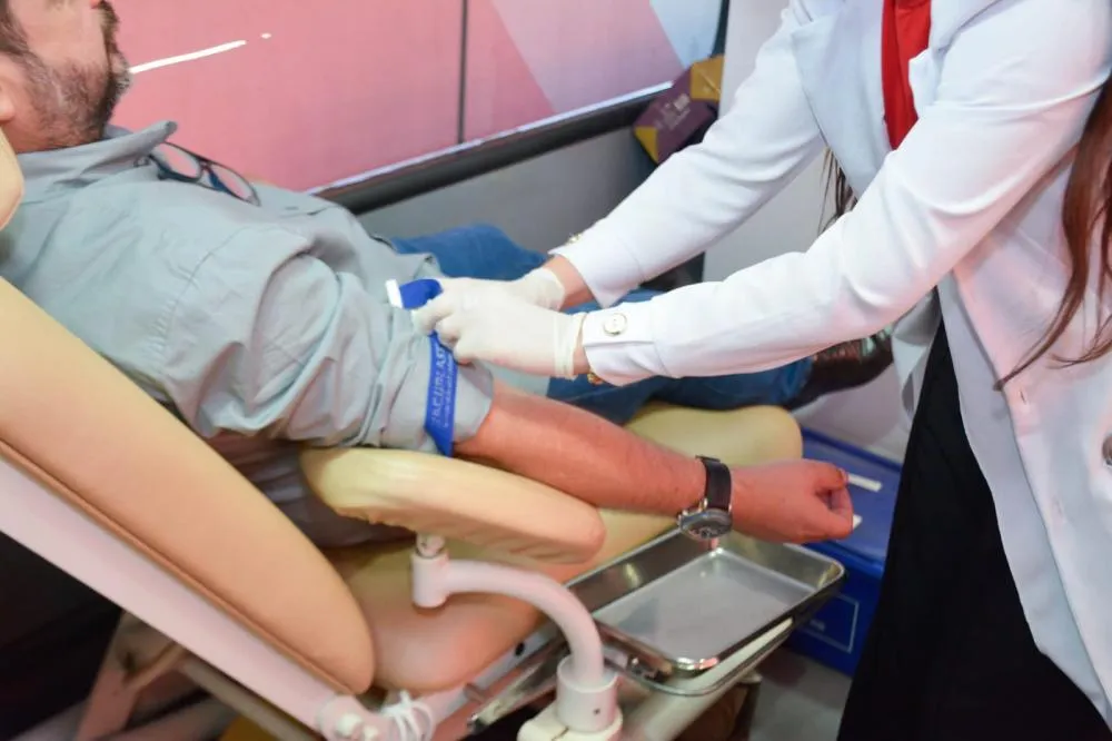 Câmara Municipal de Palmas em parceria com o Hemocentro realiza mutirão de doação de sangue