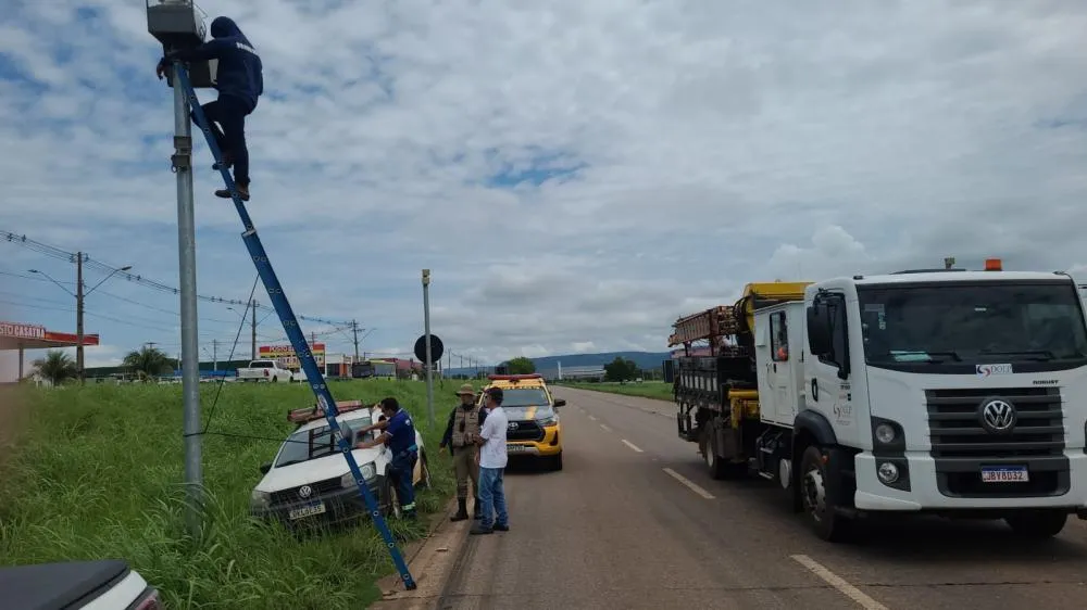 Agência de Metrologia verifica sete radares nas vias de trânsito rodoviárias e em Palmas nesta segunda-feira