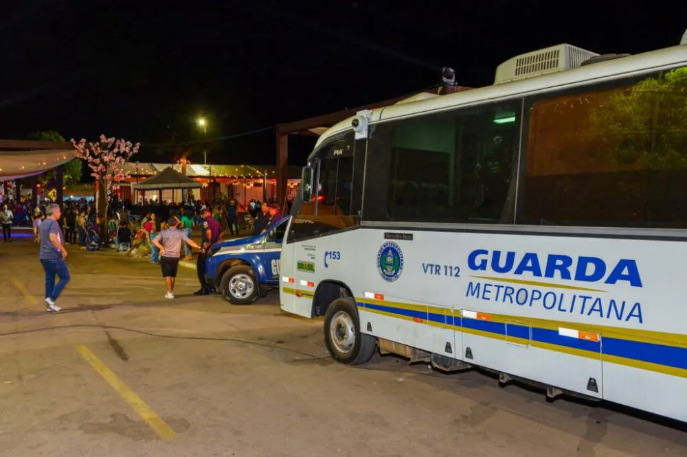 Guarda Metropolitana de Palmas reforça segurança durante o Festival Gastronômico de Taquaruçu