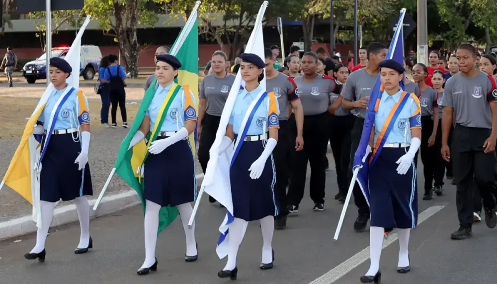 Desfile de 7 de Setembro deve reunir 10 mil pessoas na Praça dos Girassóis em Palmas