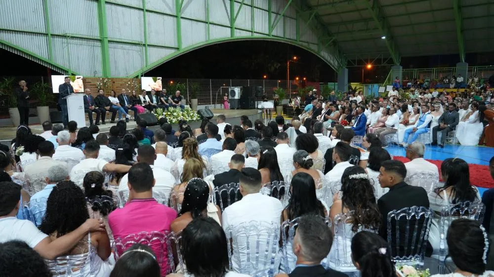 Casamento Comunitário de 110 casais marca encerramento do Pop Rua Jud 