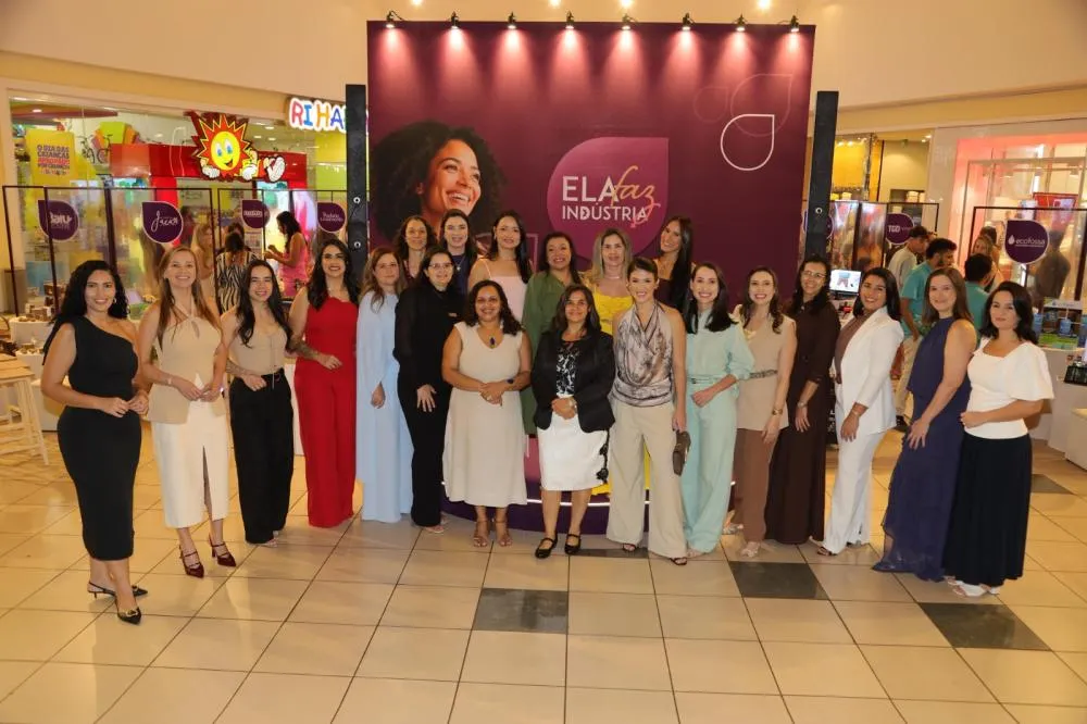 FIETO abre oficialmente exposição Ela Faz Indústria no Capim Dourado Shopping; visitação segue até o dia 21