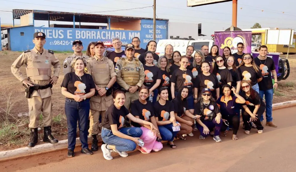 Blitz educativa marca ação no Dia Internacional contra a Exploração Sexual e o Tráfico de Mulheres e Crianças