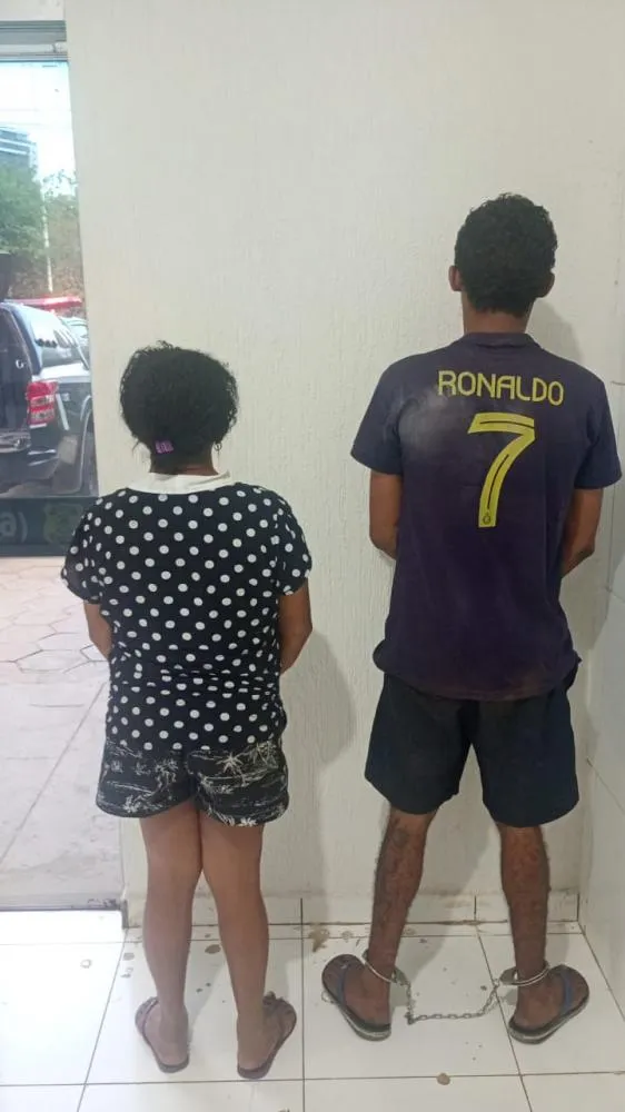 Casal é preso após invadir e roubar residência de idoso em Tocantínia 