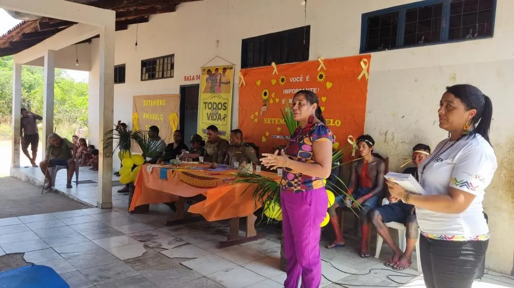 Governo fortalece rede de proteção à mulher indígena com ações em aldeias Krahô