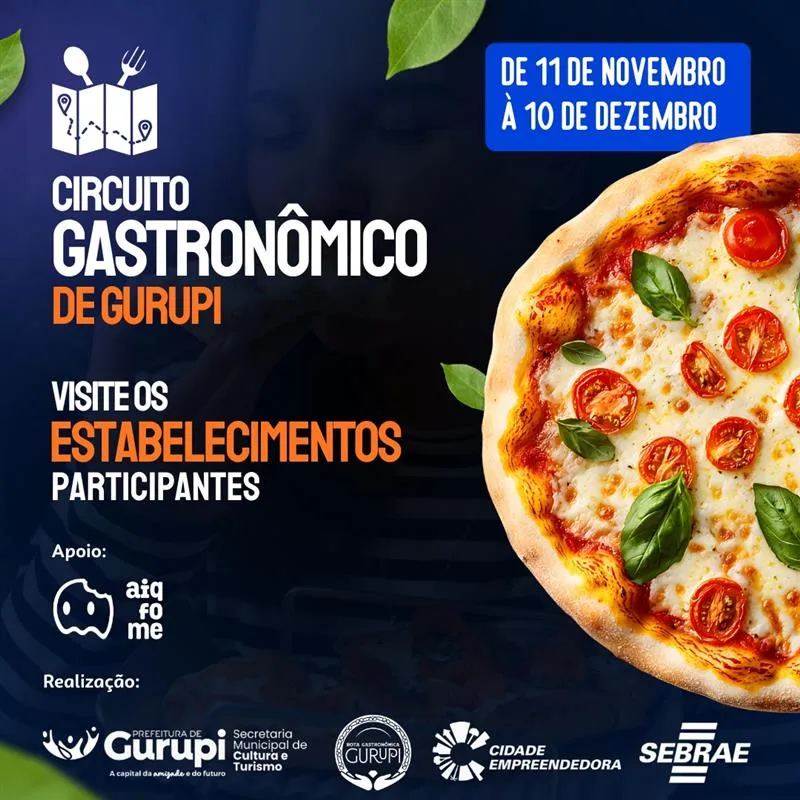 Sebrae Tocantins lança edital do Circuito Gastronômico para valorizar culinária local e impulsionar economia