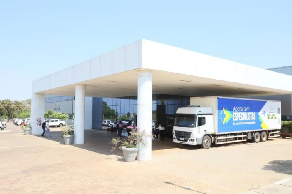 Pacientes de Palmas são atendidas na Carreta de Saúde da Mulher em ação nacional do Ministério da Saúde