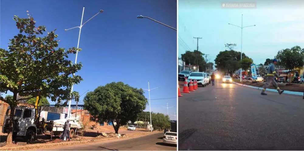 LED É ECONOMIA E SEGURANÇA: Vereador Juarez Rigol Elogia Gestão de Eduardo Siqueira Campos na Entrega de Iluminação no Jardim Aureny III