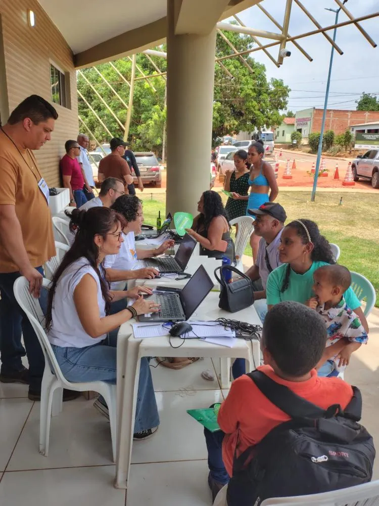 Justiça Cidadã no Cerrado inicia atendimentos em Mateiros com mais de 1,4 mil serviços prestados no 1º dia