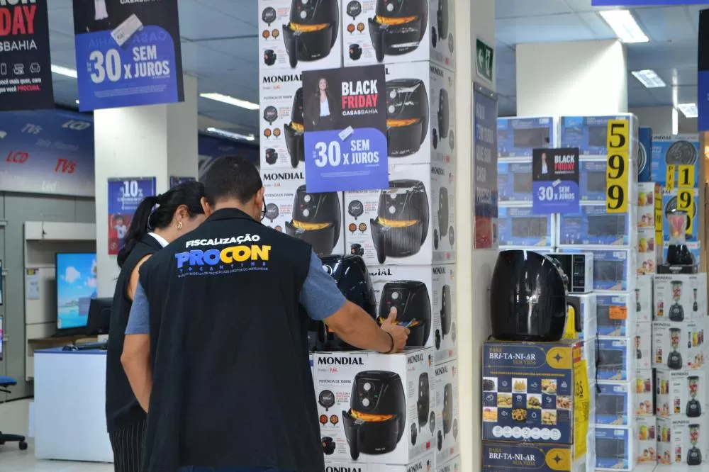 Procon Tocantins realiza monitoramento de preços para a Black Friday