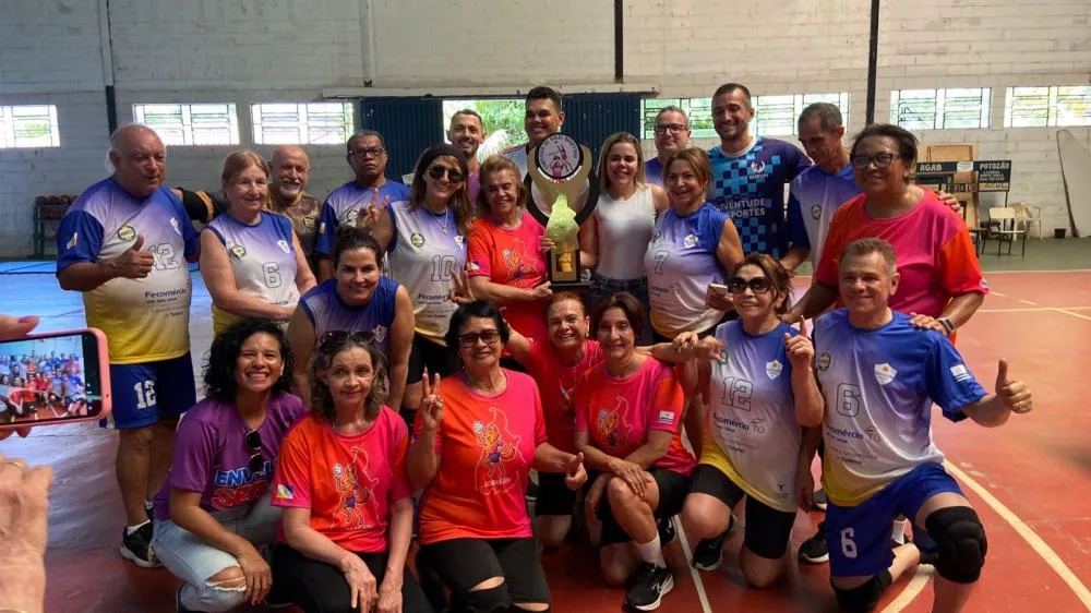 Esporte é saúde! Time de idosos de Palmas brilha em Gurupi e traz títulos para casa