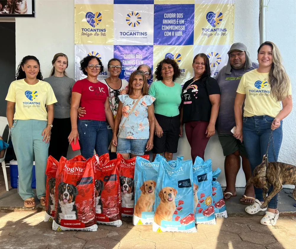 Projeto Tocantins Amigo Pet leva saúde, amor e cidadania animal a municípios do estado